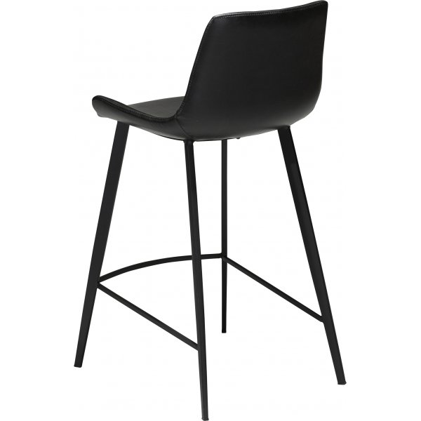 Hype barstol - Vintage svart PU Hype barstol - Vintage svart PU