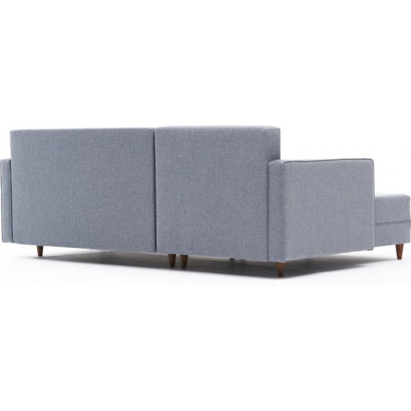 Aydam slaapbank links - Blauw