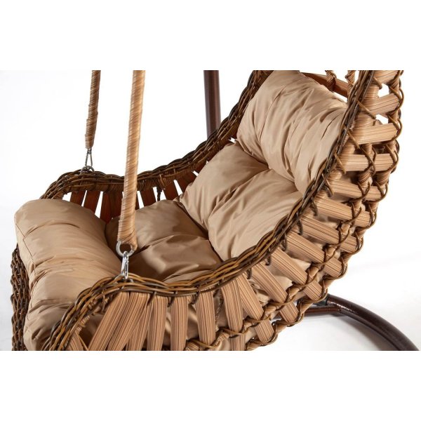 Alcazar hngstol - Brun + Flckborttagare fr mbler