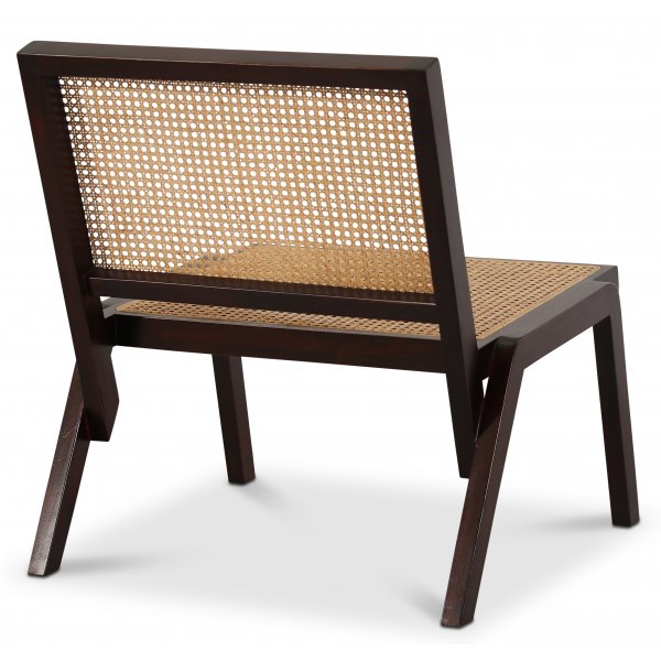 Rizz loungestol - Mahogny / Ljus rotting + Textilrengöring för möbler Rizz loungestol - Mahogny / Ljus rotting + Textilrengöring för möbler