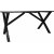Table  manger Scottsdale 150 cm - Noir