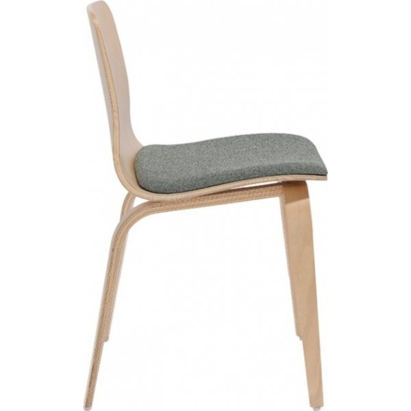 Chaise de salle à manger Hips avec siège rembourré - Couleur optionnelle du cadre et du rembourrage Chaise de salle à manger Hips avec siège rembourré - Couleur optionnelle du cadre et du rembourrage