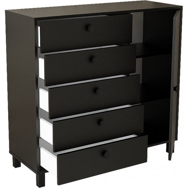 Vilamo byrå 83 - Svart Vilamo byrå 83 - Svart