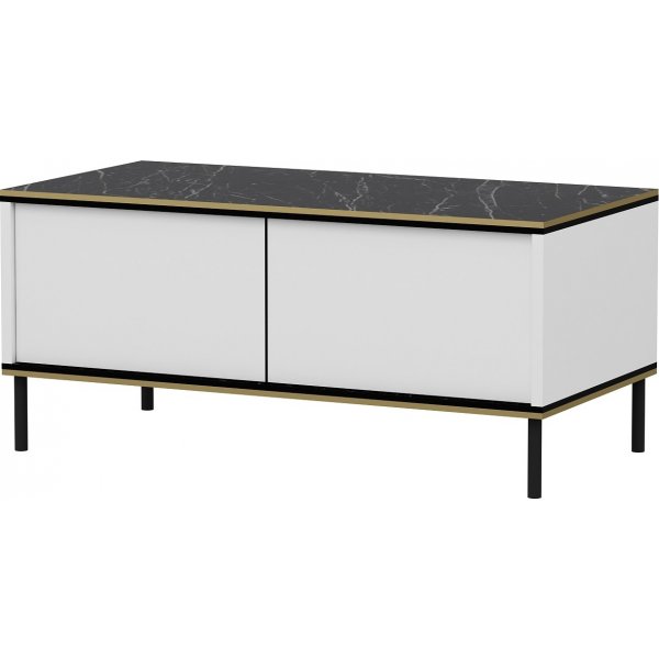 Table basse Emmi Blanc - 90 x 45 cm Table basse Emmi Blanc - 90 x 45 cm