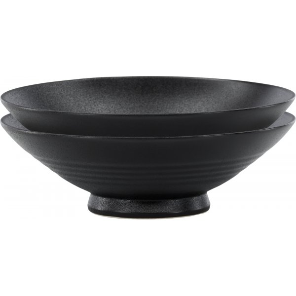 Wabi sabi skål Ø25 cm - Svart Wabi sabi skål Ø25 cm - Svart