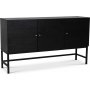 Carl sideboard med 3 drrar - Svartbetsad ask