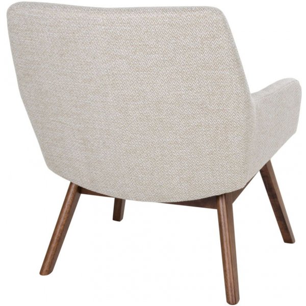 London Fauteuil - Zand/walnoot + Vlekverwijderaar voor meubels London Fauteuil - Zand/walnoot + Vlekverwijderaar voor meubels