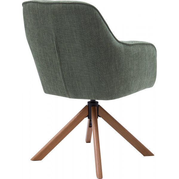 Option karmstol - Grön/ek Option karmstol - Grön/ek