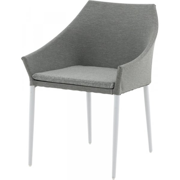 Spoga matstol - Ljusgr/Vit