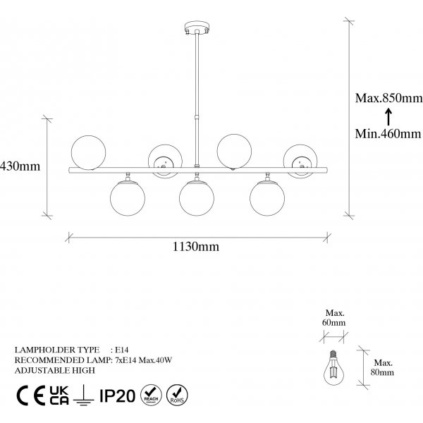 Plafonnier à facettes 10540 - Vintage Plafonnier à facettes 10540 - Vintage