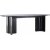 Table  manger Tyres 220 x 100 cm - Noir