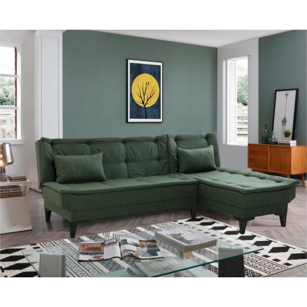 Santo divan slaapbank - Groen Santo divan slaapbank - Groen