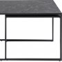 Infinity soffbord trio 120 x 60 cm - Svart