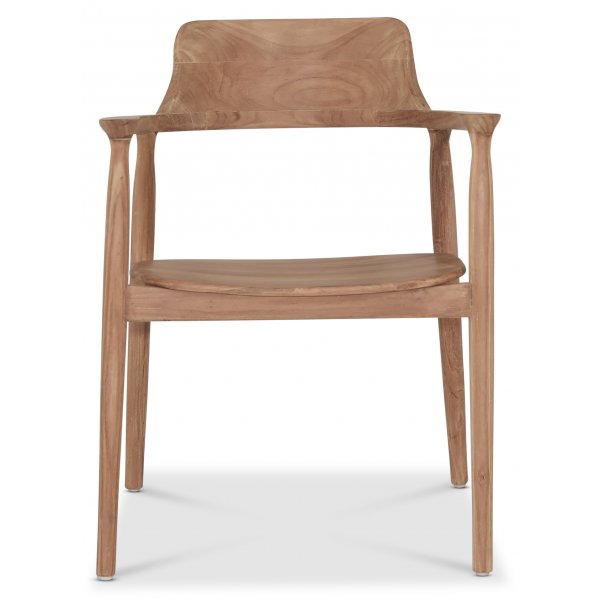 Caraca karmstol i teak + Möbeltassar Caraca karmstol i teak + Möbeltassar