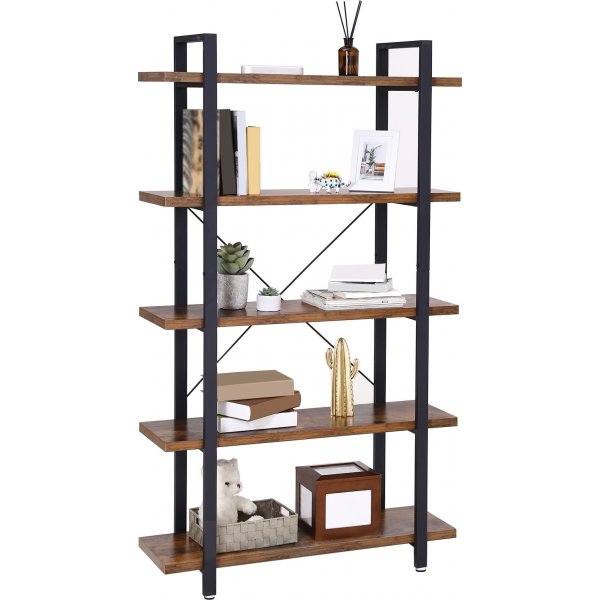 Bibliothque True - Marron/noir