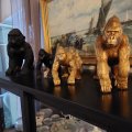 Kundbild Gorilla figurin - Guld: Nu är min apfamilj kompet tack...