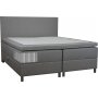 Accent boxbed sng med frvaring - 160 x 200 cm - Beige