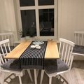 Kundbild Signum Slagbord - Vit/Ek: Fint och välgjort bord som passar...