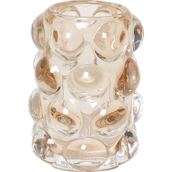 Lanterne bougie Piona grande - Ambre