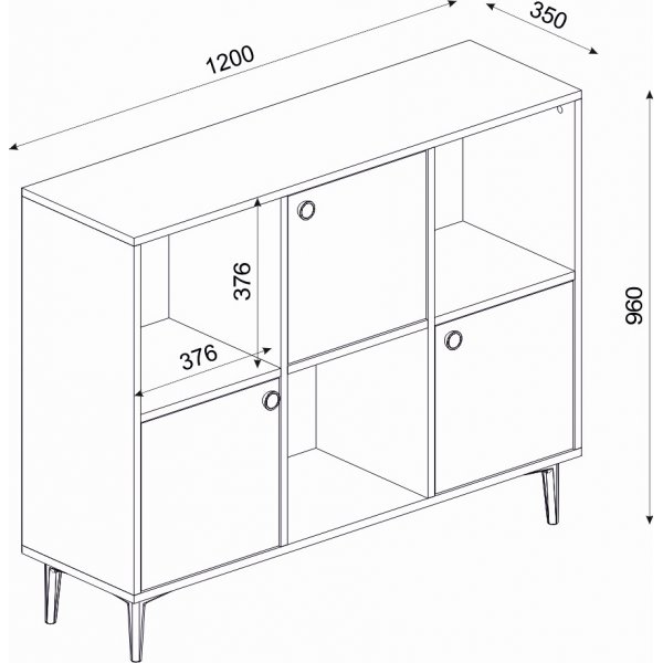 Paridon sk�p - Safir/ek/antracit
