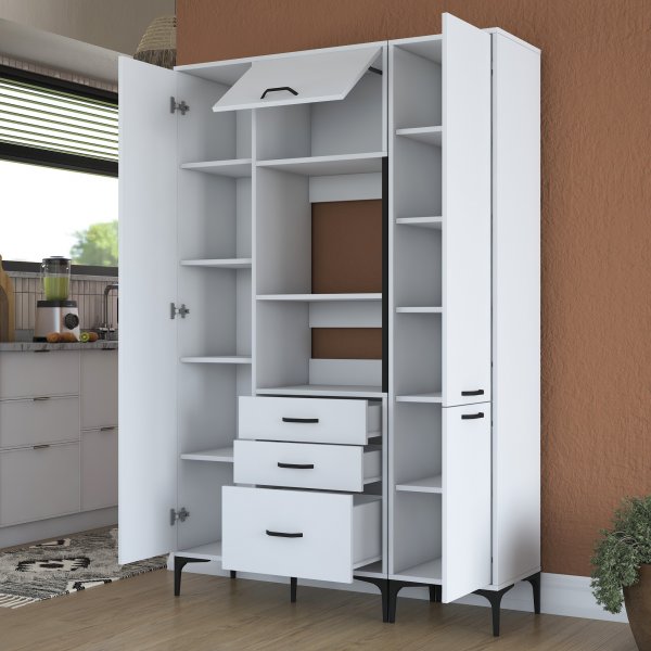 Armoire Jericho 118 - Blanc Armoire Jericho 118 - Blanc