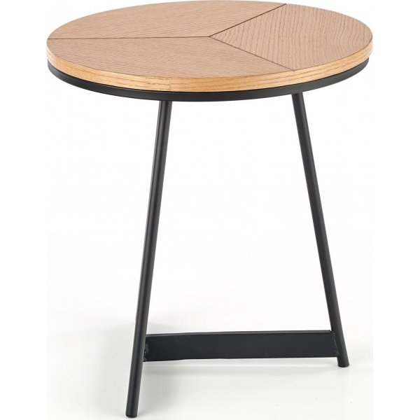 Table basse Polos Ø45 cm - Chêne/noir Table basse Polos Ø45 cm - Chêne/noir