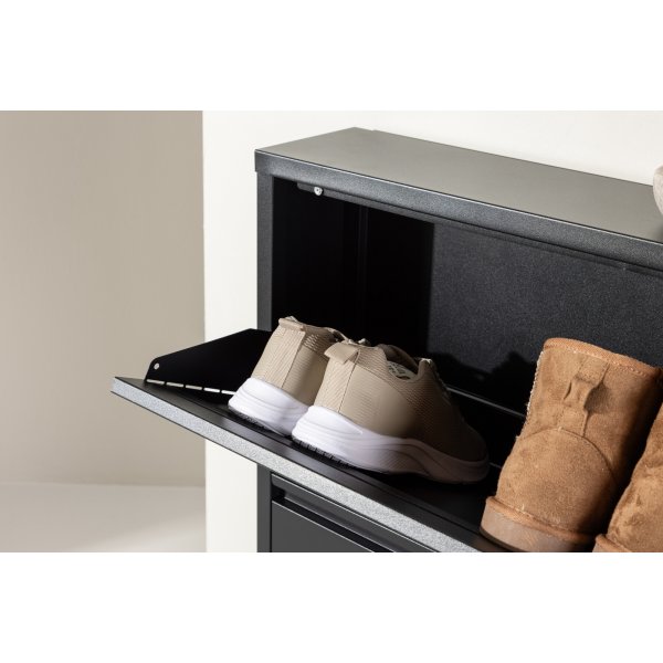 Bonito skoskåp - Svart Bonito skoskåp - Svart