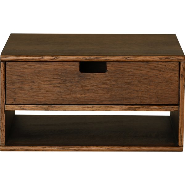 Cirkus vägghängt sängbord - Brunlackerad ek Cirkus vägghängt sängbord - Brunlackerad ek