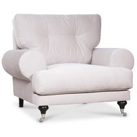 Andrew fåtölj - Beige sammet Andrew fåtölj - Beige sammet