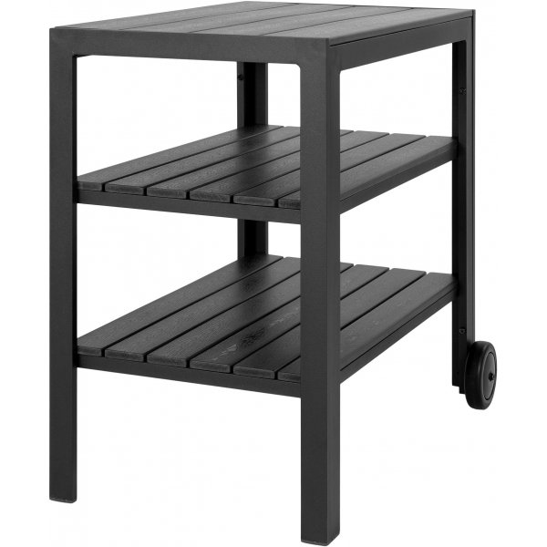 Taormina serveerwagen - Zwart