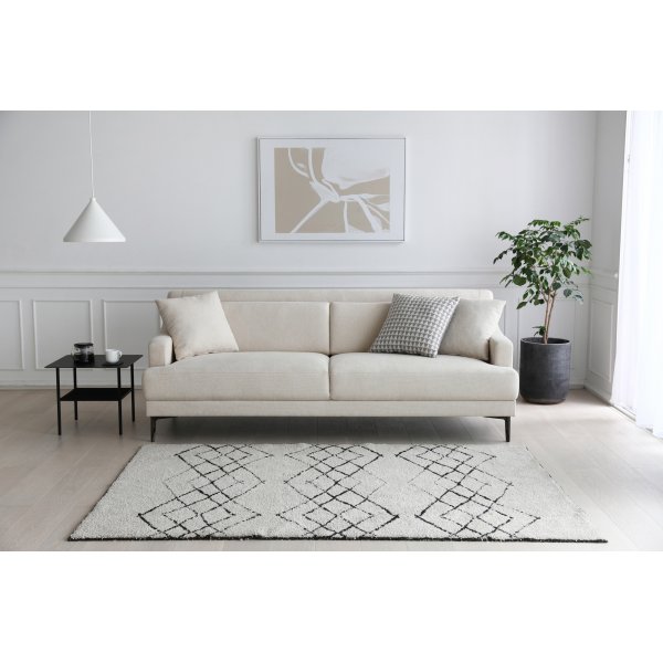 Soffa 3-sits beige modern - Hanna Soffa 3-sits beige modern - Hanna