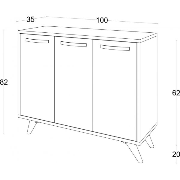 Armoire Spiffy - Blanc Armoire Spiffy - Blanc