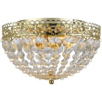 Saxholm Kristallplafond - Guld/Kristall Saxholm Kristallplafond - Guld/Kristall