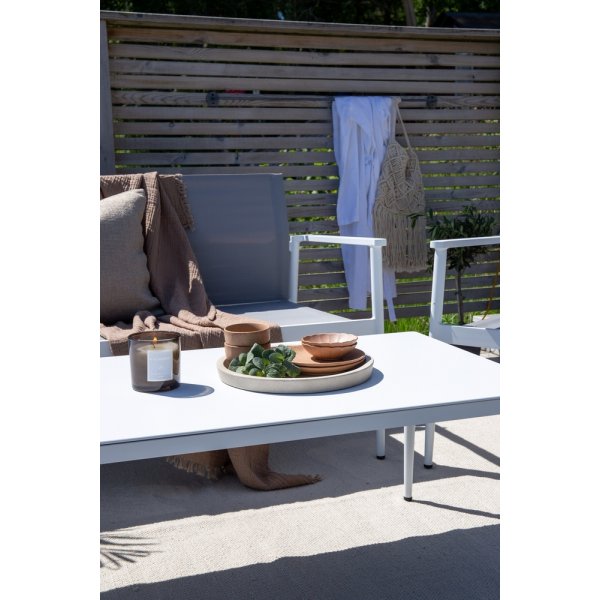 Groupe de canapés Break - Blanc/gris Groupe de canapés Break - Blanc/gris