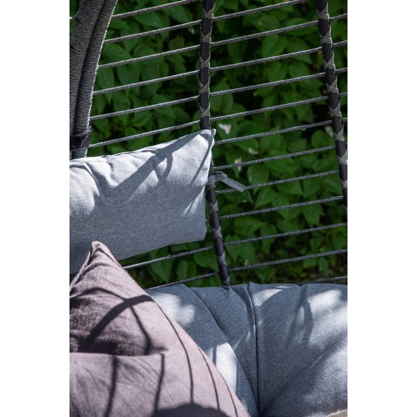 Bacolod hngstol - Svart/Mrkgr