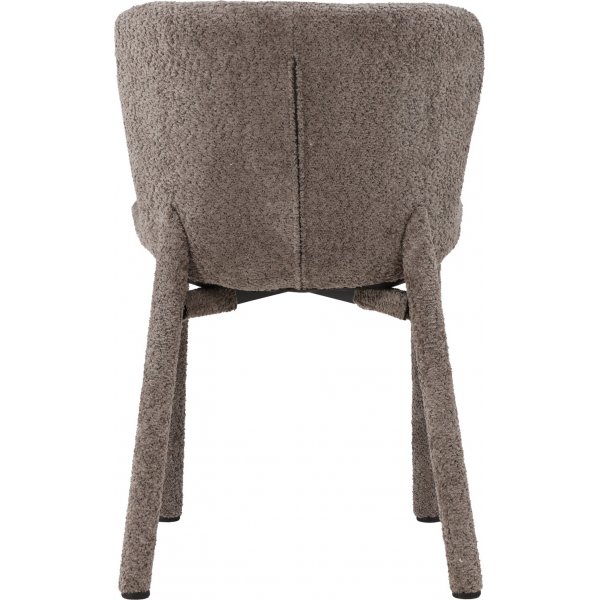 Astoria matstol - Brun bouclé Astoria matstol - Brun bouclé