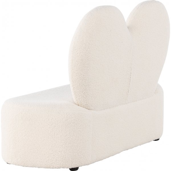 Kids soffa - Vit teddy Kids soffa - Vit teddy