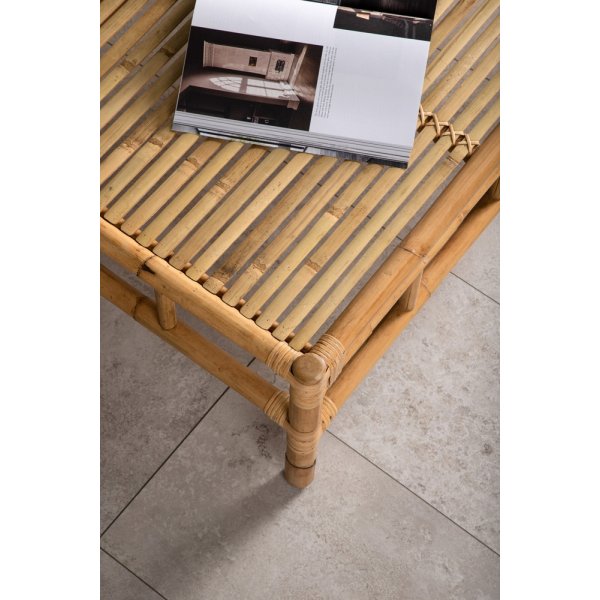 Table basse canné 120 x 70 cm - Naturel Table basse canné 120 x 70 cm - Naturel