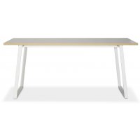 Edge matbord 140x90 - Vit Högtryckslaminat (HPL) Edge matbord 140x90 - Vit Högtryckslaminat (HPL)