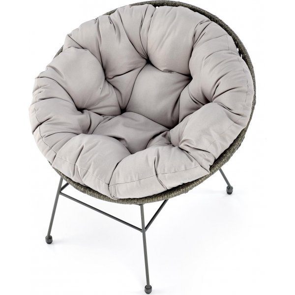 Pino fåtölj - Mörkgrå/ljusgrå Pino fåtölj - Mörkgrå/ljusgrå