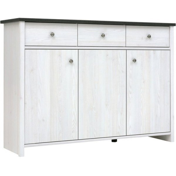 Salvador sideboard - Vit/svart Salvador sideboard - Vit/svart