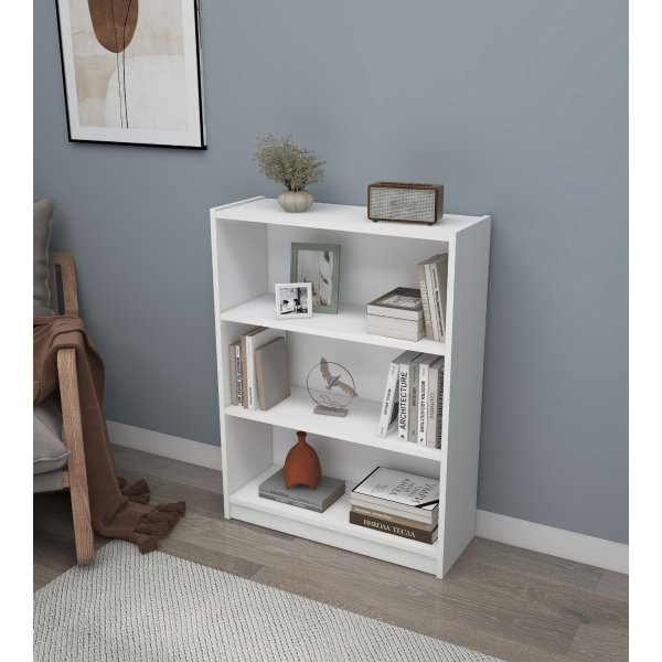 Bibliothque de vacances - Blanc