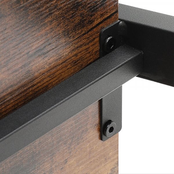 Petrus trapplank - Bruin/zwart