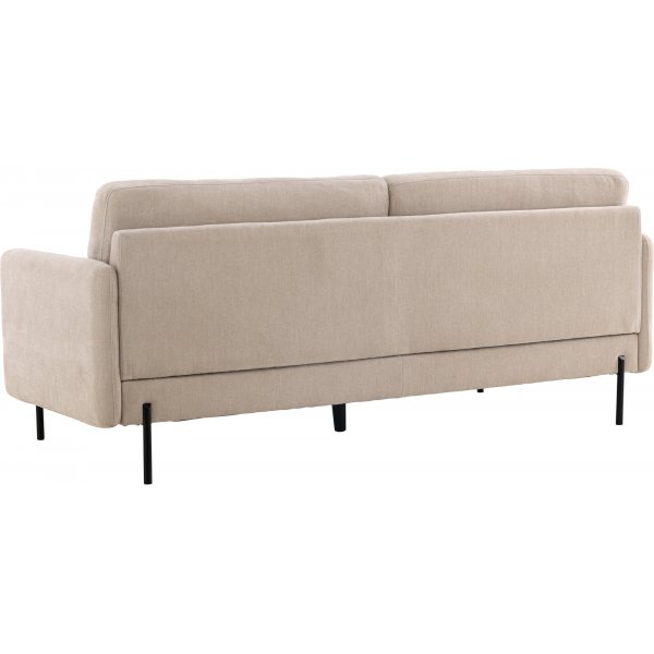 Antibes 2-sits soffa - Beige/Svart Antibes 2-sits soffa - Beige/Svart