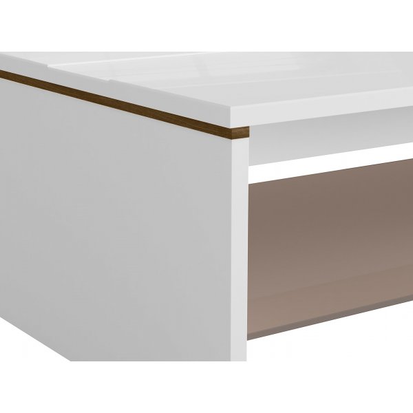 Azteca Trio soffbord 110 x 65 cm - Vit Azteca Trio soffbord 110 x 65 cm - Vit