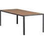 Bord stapelbar svart/natur 205 x 90 cm - Copacabana