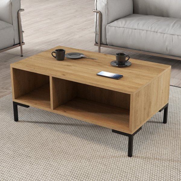 Table basse Aurora 90 x 41,6 cm - Chêne Table basse Aurora 90 x 41,6 cm - Chêne