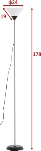 Batang golvlampa - Mrkgr