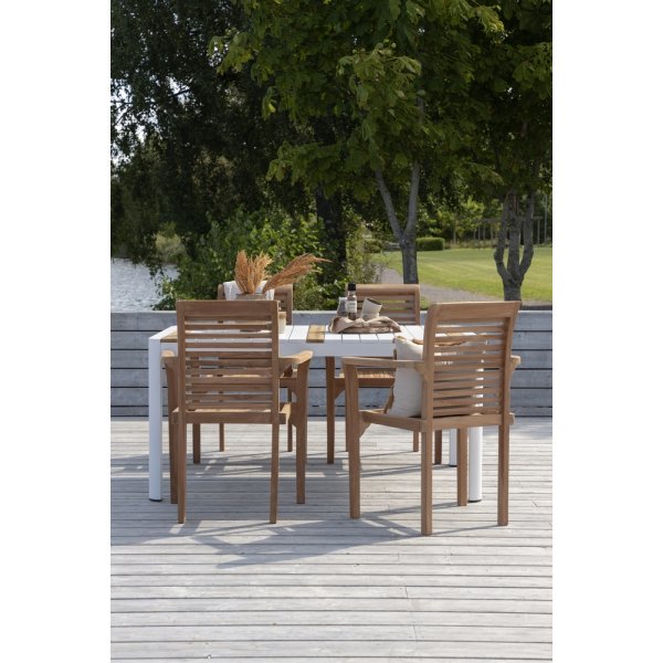 Togo eettafel 150 x 90 cm - Wit