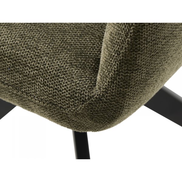 Steve karmstol - Grn/svart